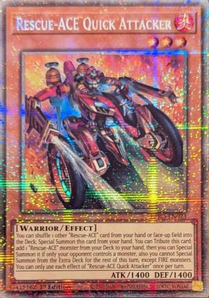 Rescue-ACE Quick Attacker  [BPRO-EN023] Starlight Rare 1st Edition