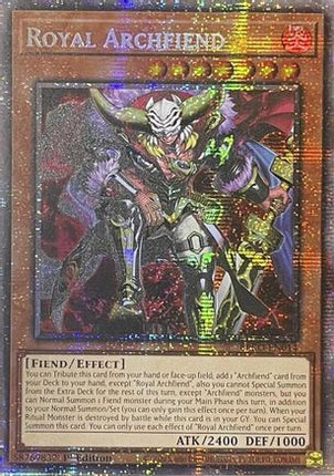 Royal Archfiend  [BPRO-EN014] Starlight Rare 1st Edition