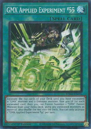 GMX Applied Experiment #55 [BPRO-EN096] Super Rare 1st Edition