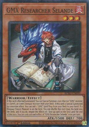 GMX Researcher Selande [BPRO-EN090] Super Rare 1st Edition