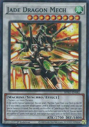 Jade Dragon Mech [BPRO-EN082] Super Rare 1st Edition