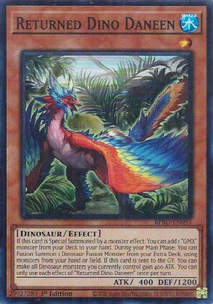 Returned Dino Daneen [BPRO-EN093] Super Rare 1st Edition