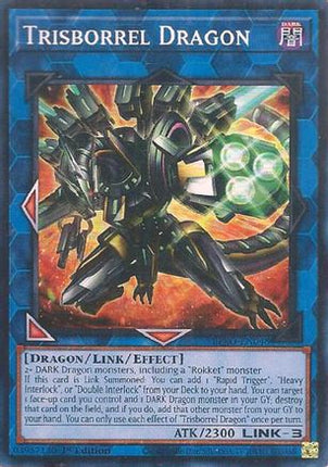 Trisborrel Dragon [BPRO-EN048] Super Rare 1st Edition