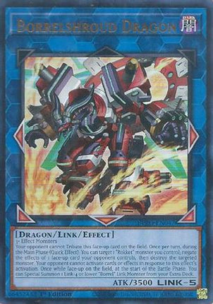 Borrelshroud Dragon [BPRO-EN047] Ultra Rare 1st Edition