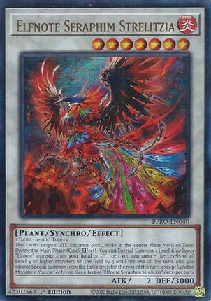 Elfnote Seraphim Strelitzia [BPRO-EN040] Ultra Rare 1st Edition