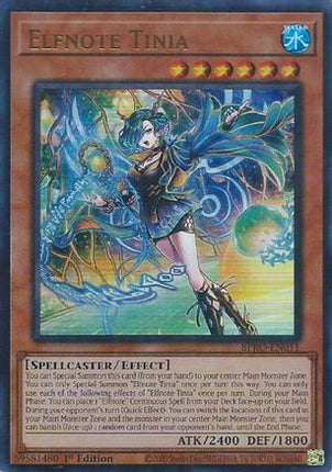 Elfnote Tinia [BPRO-EN011] Ultra Rare 1st Edition