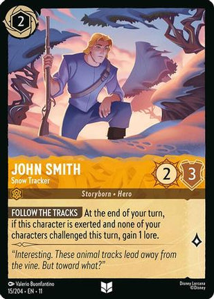 John Smith - Snow Tracker (15/204) - Winterspell Cold Foil