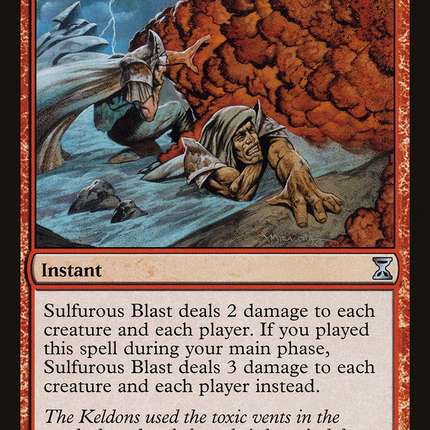 Sulfurous Blast [Time Spiral]