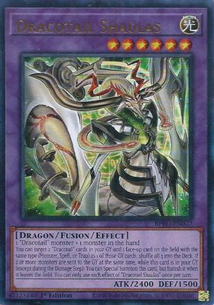 Dracotail Shaulas [BPRO-EN037] Ultra Rare 1st Edition