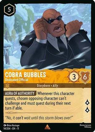 Cobra Bubbles - Dedicated Official (14/204) - Winterspell