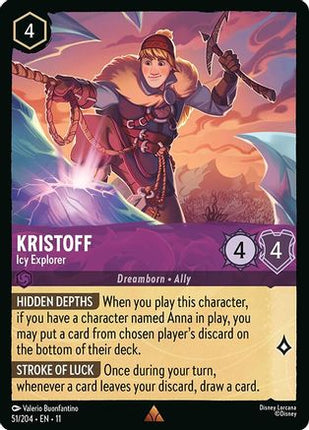 Kristoff - Icy Explorer (51/204) - Winterspell