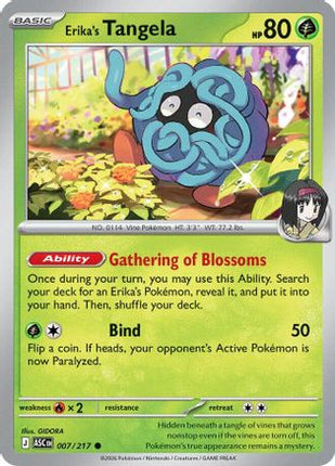 Erika's Tangela - 007/217 [ME: Ascended Heroes] Reverse Holofoil