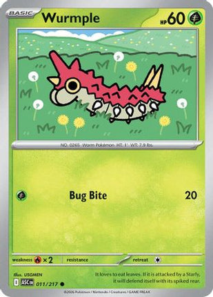 Wurmple - 11/null [ME: Ascended Heroes]