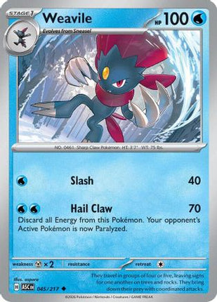 Weavile - 045/217 [ME: Ascended Heroes]