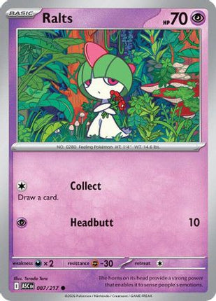 Ralts - 87/null [ME: Ascended Heroes] Reverse Holofoil