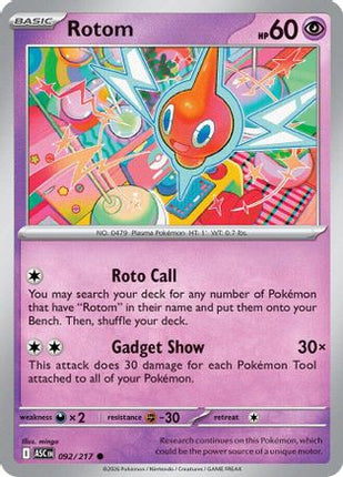 Rotom - 92/null [ME: Ascended Heroes]