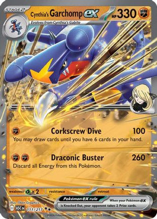 Cynthia's Garchomp ex - 111/null [ME: Ascended Heroes] Holofoil