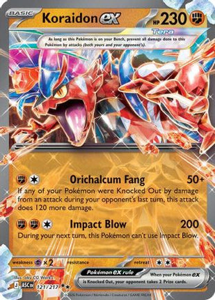 Koraidon ex - 121/null [ME: Ascended Heroes] Holofoil