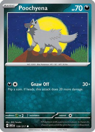 Poochyena - 128/null [ME: Ascended Heroes] Reverse Holofoil