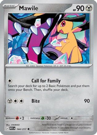 Mawile - 144/217 [ME: Ascended Heroes] Reverse Holofoil