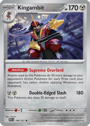 Kingambit - 148/null [ME: Ascended Heroes] Holofoil