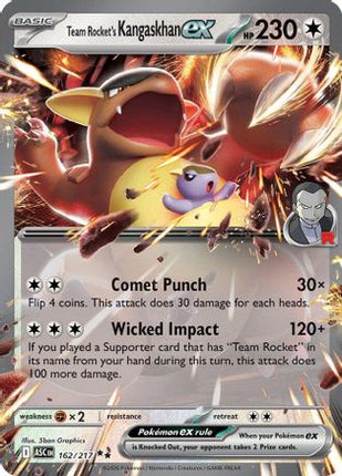 Team Rocket's Kangaskhan ex - 162/null [ME: Ascended Heroes] Holofoil