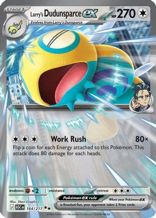 Larry's Dudunsparce ex - 164/null [ME: Ascended Heroes] Holofoil
