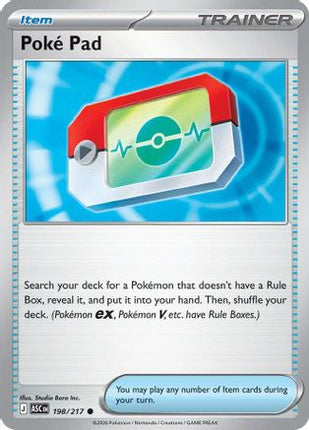 Poke Pad - 198/null [ME: Ascended Heroes] Reverse Holofoil