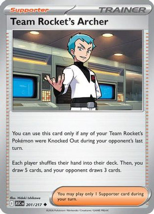 Team Rocket's Archer - 201/null [ME: Ascended Heroes] Reverse Holofoil
