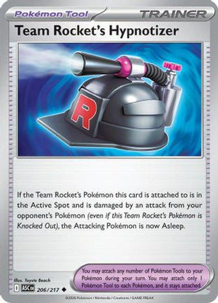 Team Rocket's Hypnotizer - 206/null [ME: Ascended Heroes] Reverse Holofoil