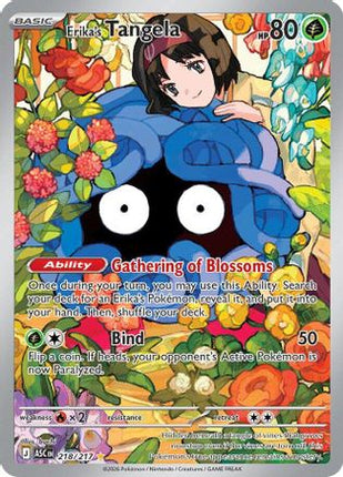 Erika's Tangela - 218/217 [ME: Ascended Heroes] Holofoil