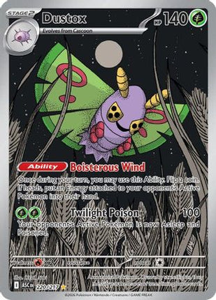 Dustox - 220/217 [ME: Ascended Heroes] Holofoil