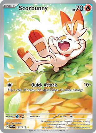 Scorbunny - 225/217 [ME: Ascended Heroes] Holofoil