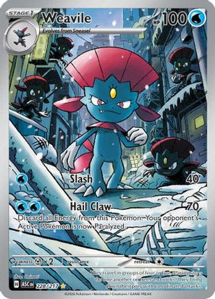 Weavile - 228/217 [ME: Ascended Heroes] Holofoil