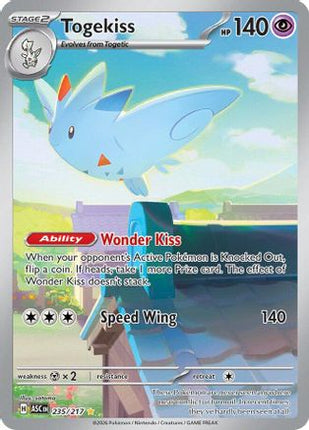 Togekiss - 235/217 [ME: Ascended Heroes] Holofoil