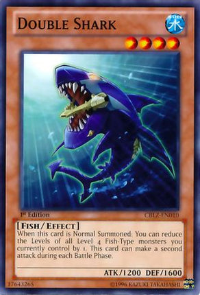 Double Shark (Common / Short Print) [CBLZ-EN010] Unlimited