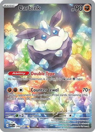 Carbink - 242/217 [ME: Ascended Heroes] Holofoil