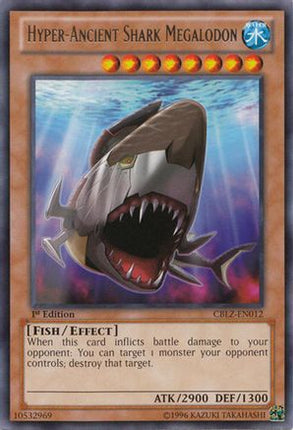 Hyper-Ancient Shark Megalodon (Rare) [CBLZ-EN012] Unlimited