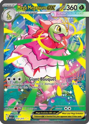 Mega Meganium ex - 272/217 [ME: Ascended Heroes] Holofoil