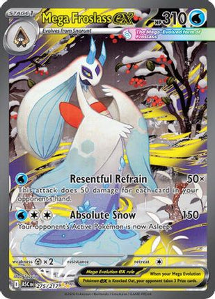 Mega Froslass ex - 275/217 [ME: Ascended Heroes] Holofoil