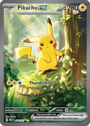 Pikachu ex - 276/217 [ME: Ascended Heroes] Holofoil