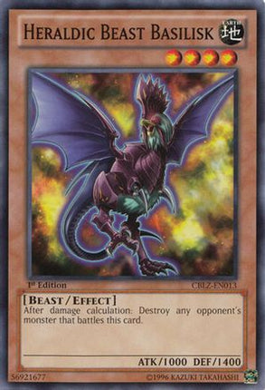 Heraldic Beast Basilisk (Common / Short Print) [CBLZ-EN013] 1st Edition