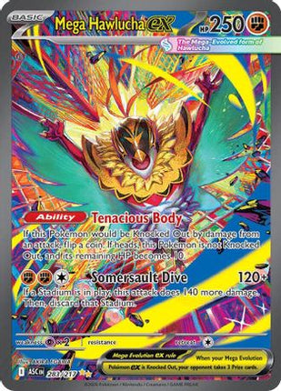Mega Hawlucha ex - 283/217 [ME: Ascended Heroes] Holofoil