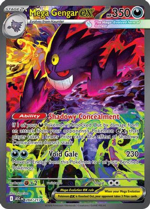 Mega Gengar ex - 284/217 [ME: Ascended Heroes] Holofoil