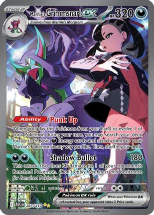 Marnie's Grimmsnarl ex - 287/null [ME: Ascended Heroes] Holofoil