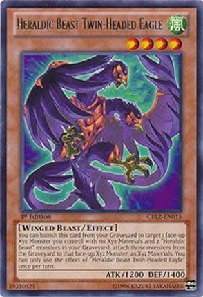 Heraldic Beast Twin-Headed Eagle [CBLZ-EN015] Rare