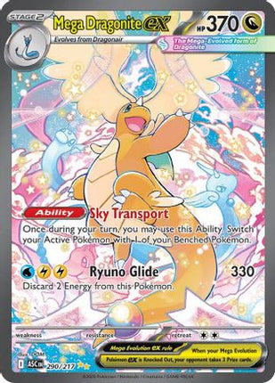 Mega Dragonite ex - 290/217 [ME: Ascended Heroes] Holofoil