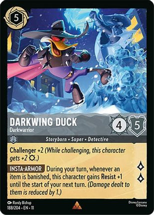 Darkwing Duck - Darkwarrior (188/204) - Winterspell Cold Foil