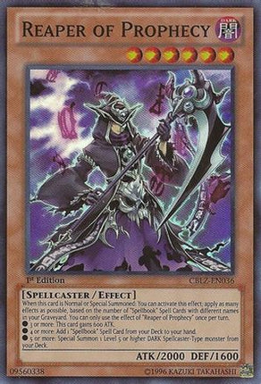 Reaper of Prophecy (Super Rare) [CBLZ-EN036] 1st Edition