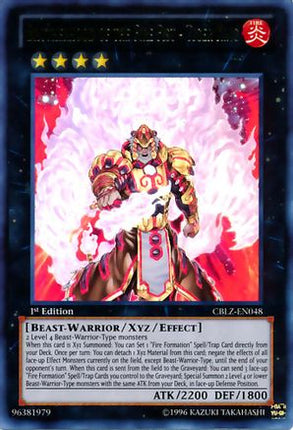 Brotherhood of the Fire Fist - Tiger King (Ultra Rare) [CBLZ-EN048] 1st Edition